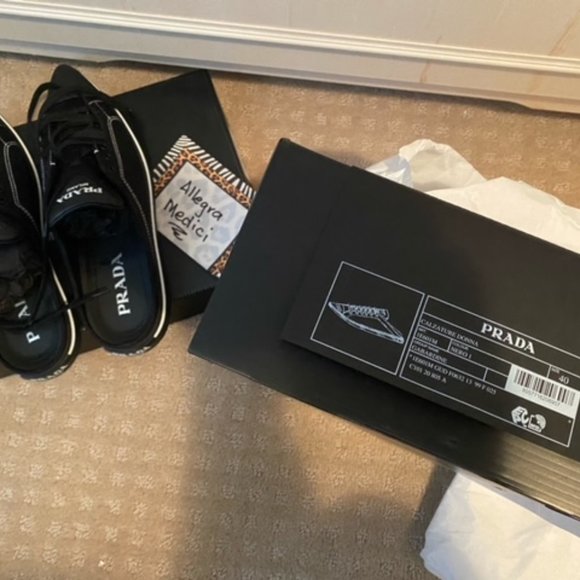 Prada Nylon Sneakers - BNIB.  UNAVAILABLE IN AUS. - Picture 4 of 6